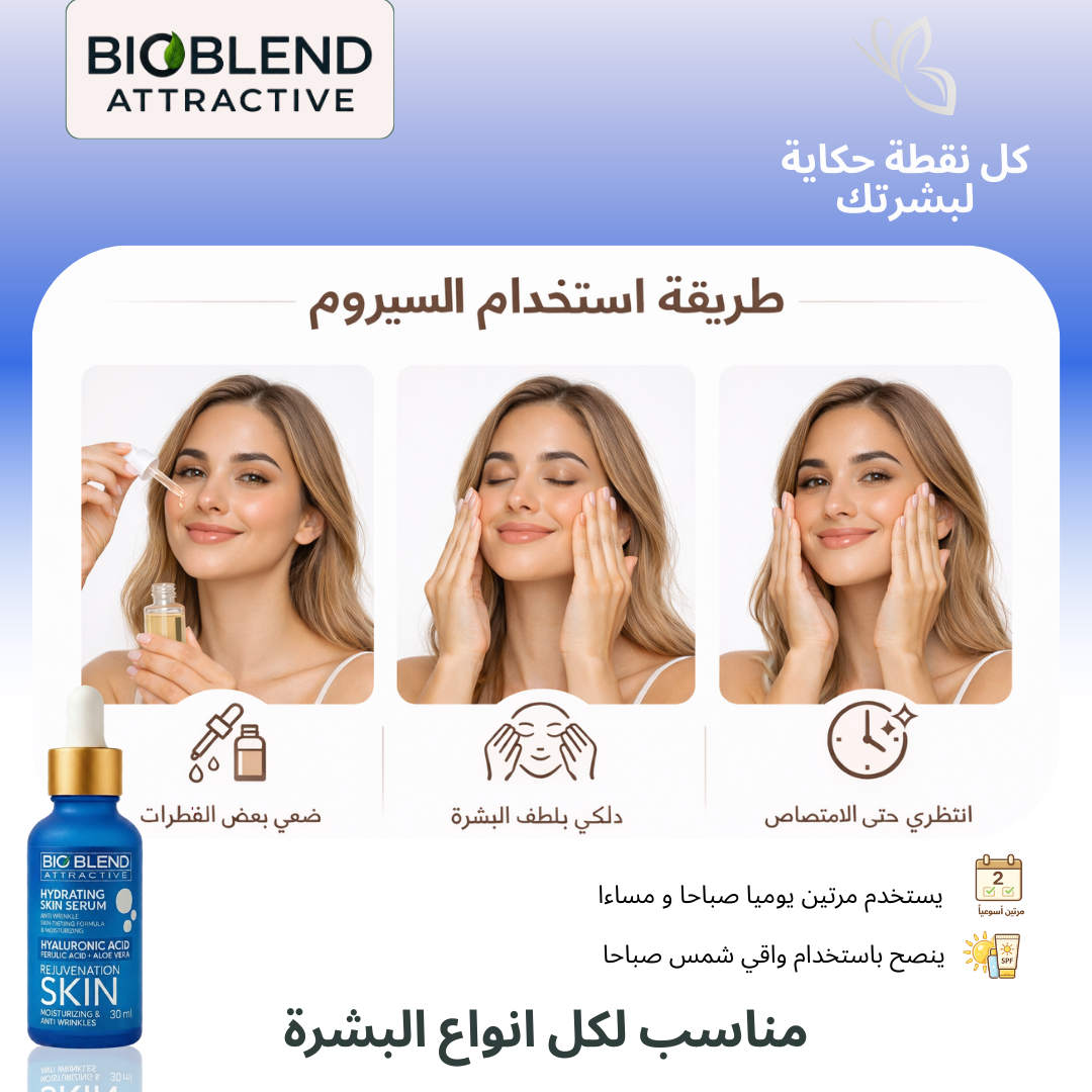 Bio Blend Hyaluronic Acid 2% Face Serum – 30ml