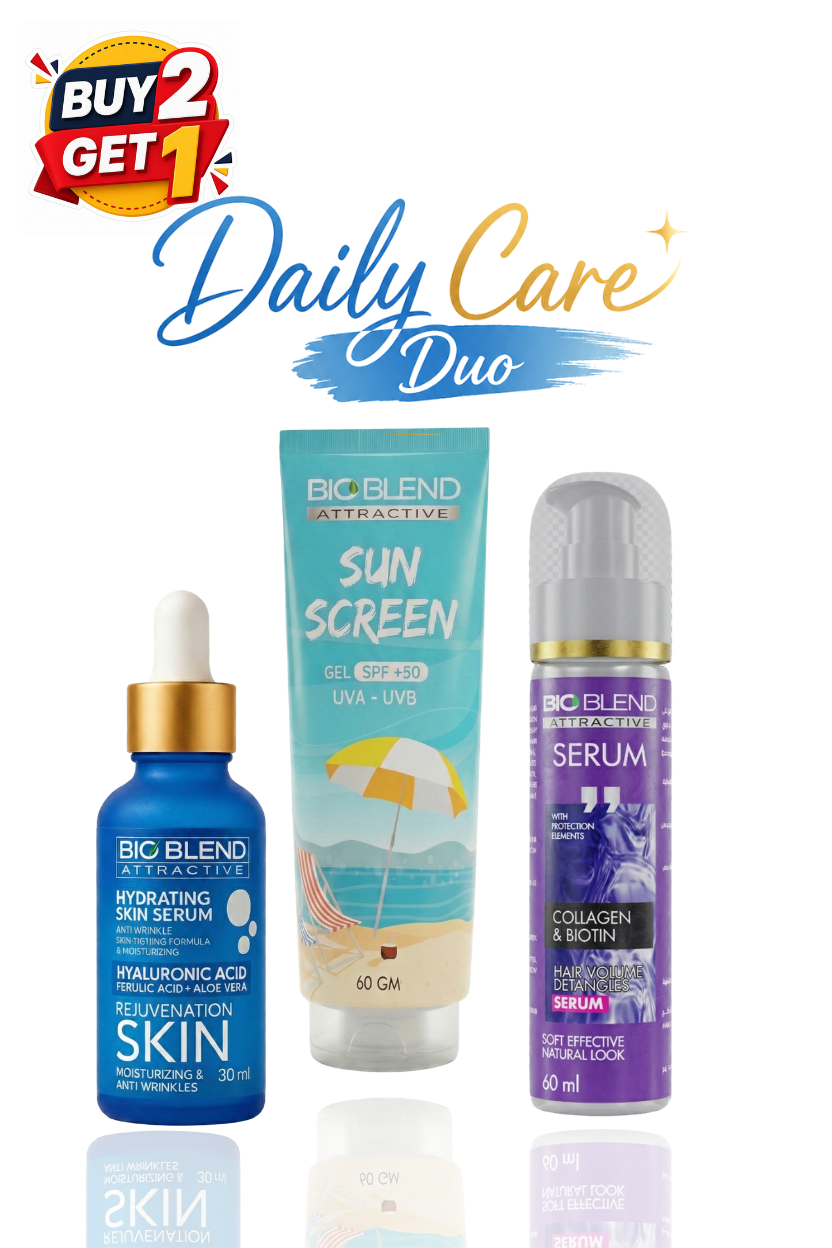 Bio Blend Daily Care Set – Skin & Hair Routine