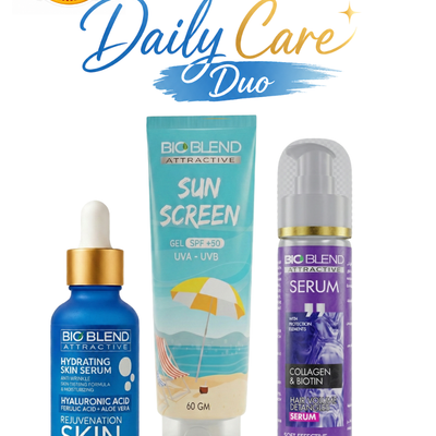 Bio Blend Daily Care Set – Skin & Hair Routine