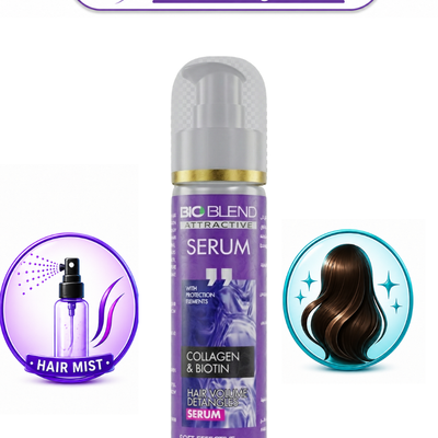 Bio Blend Hair Serum – Collagen & Biotin (Volume & Detangle)