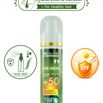 Bio Blend Hair Serum SPF 50+ – Hyaluronic & Keratin