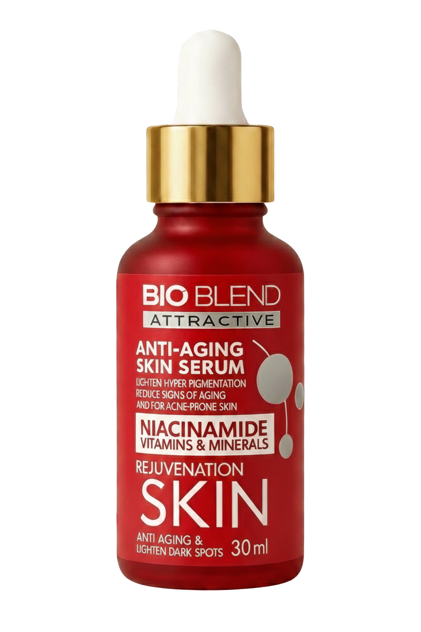 Bio Blend Niacinamide Serum – Brightens Dark Spots & Controls Oil, Minimizes Pores