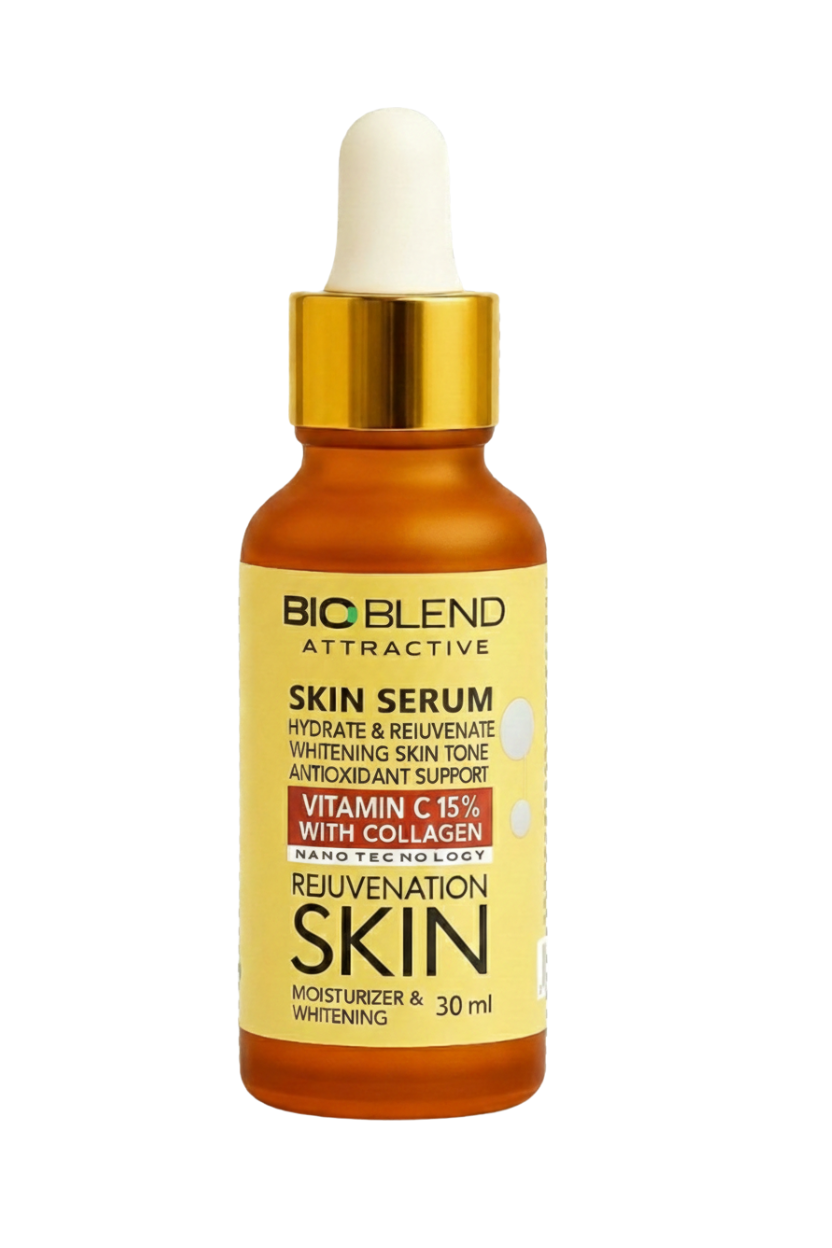 Bio Blend Vitamin C 15% Face Serum with Collagen – 30ml