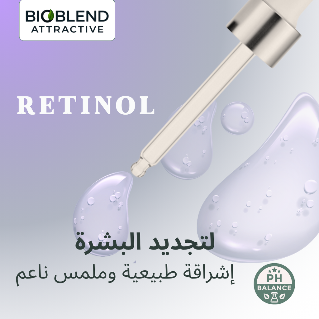 Bio Blend Retinol + Licorice Extract Face Serum – 30ml